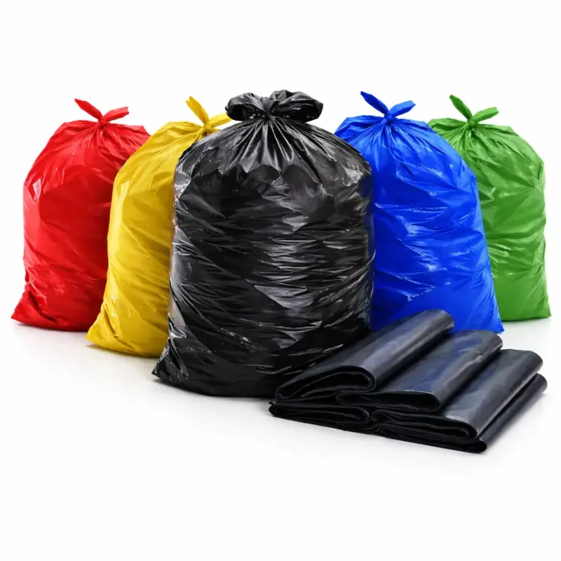 Saco de Lixo Preto e Colorido - 100 Unidades